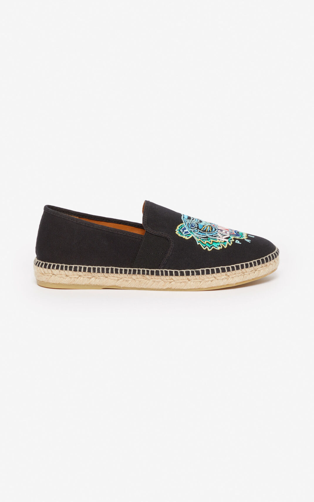 Espadrille Kenzo Homme Tiger elasticated Noir YTGCN-2078